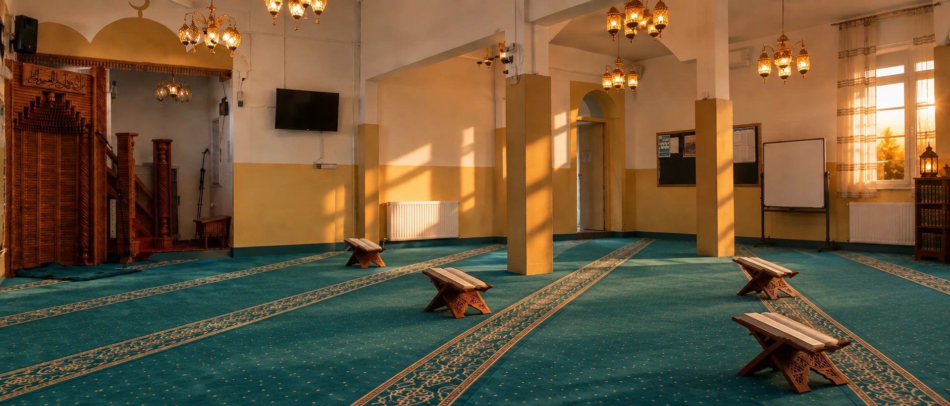 Programm und Unterricht in der Arrahmanmoschee